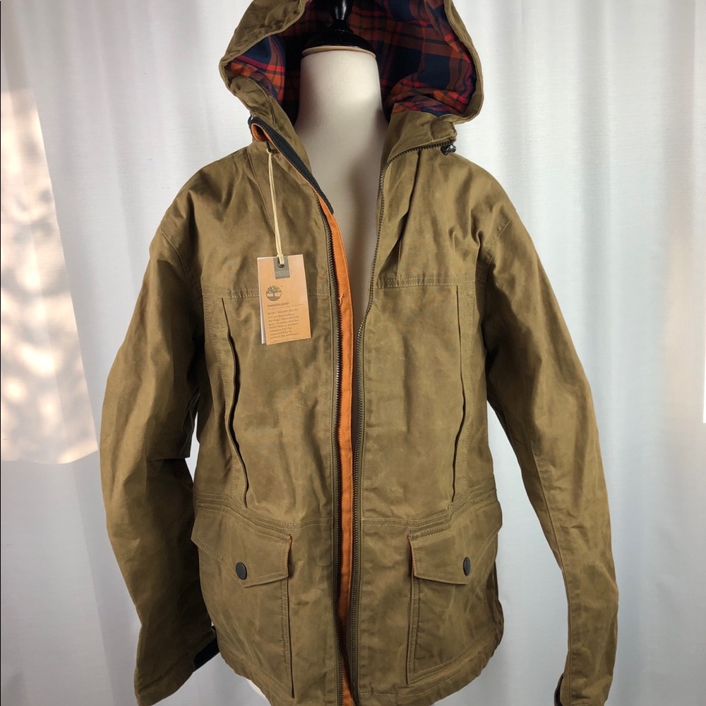 Men’s  L Timberland Canvas Jacket NWT